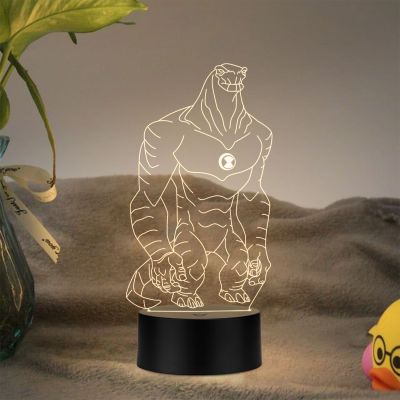 Ben 10 Alien Character Design Night Lamp